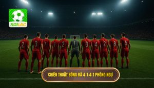 Chiến thuật bóng đá 4-1-4-1 phòng ngự