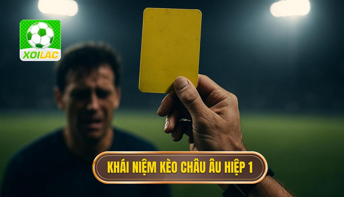 Khái niệm và bản chất của kèo Châu Âu hiệp 1 trong cá cược