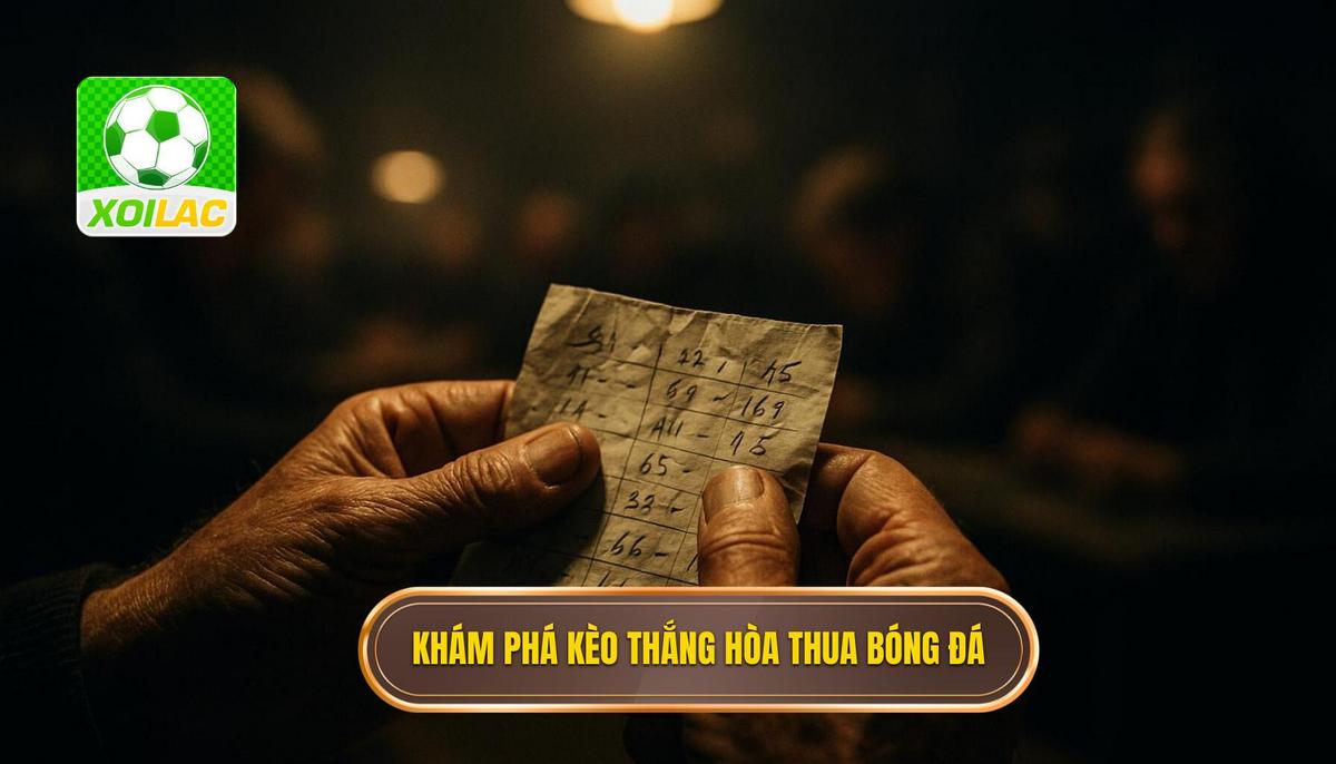 Khám phá bản chất của kèo thắng hòa thua trong bóng đá