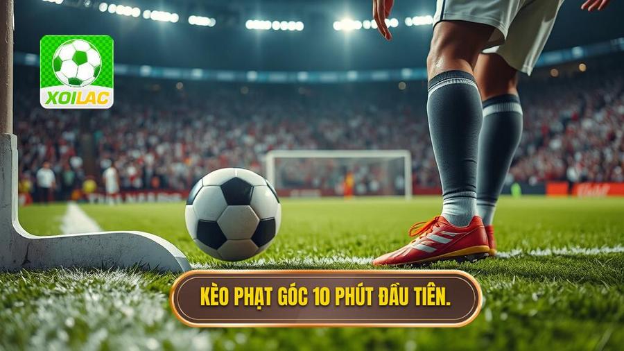 1. Kèo phạt góc 10 phút đầu tiên.
