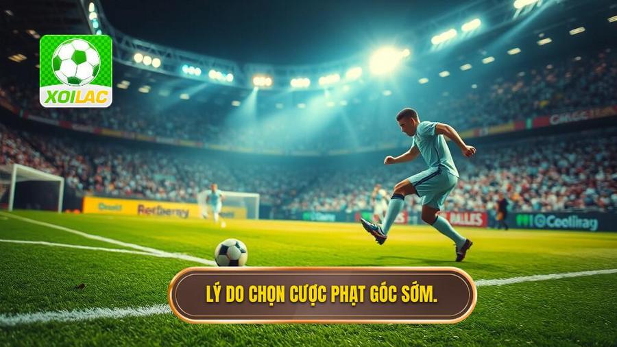 2. Lý do chọn cược phạt góc sớm.