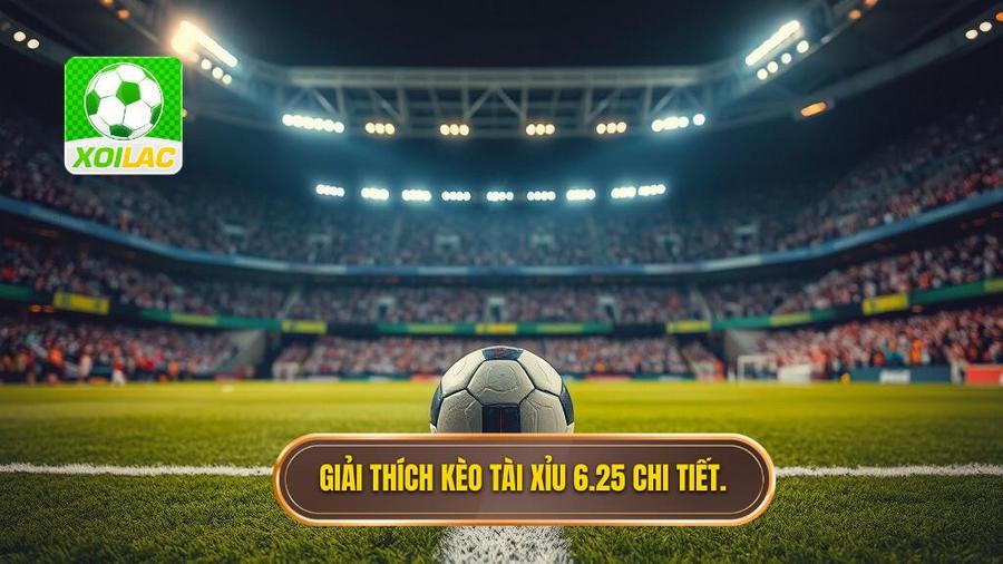 3. Giải thích kèo tài xỉu 6.25 chi tiết.