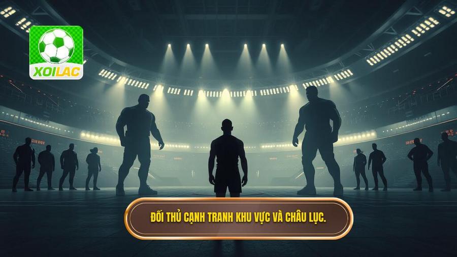 3. Thách thức từ các đối thủ khu vực và châu lục