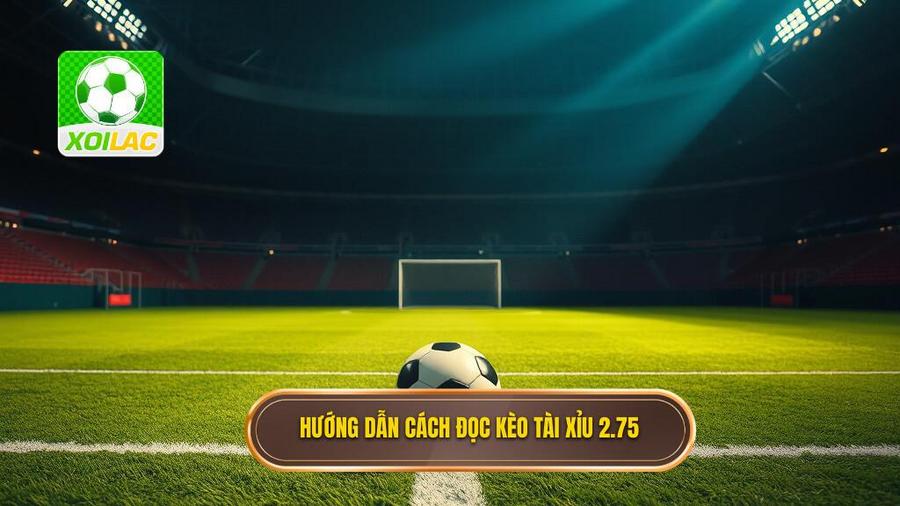 Cách đọc kèo tài xỉu 2.75 chi tiết nhất