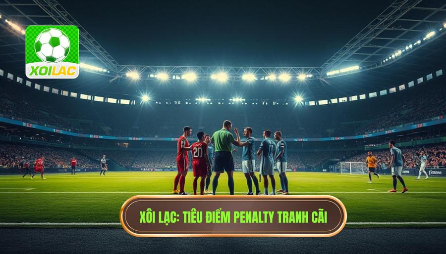 Tình huống penalty gây tranh cãi: Ranh giới mong manh giữa công bằng và thiên vị